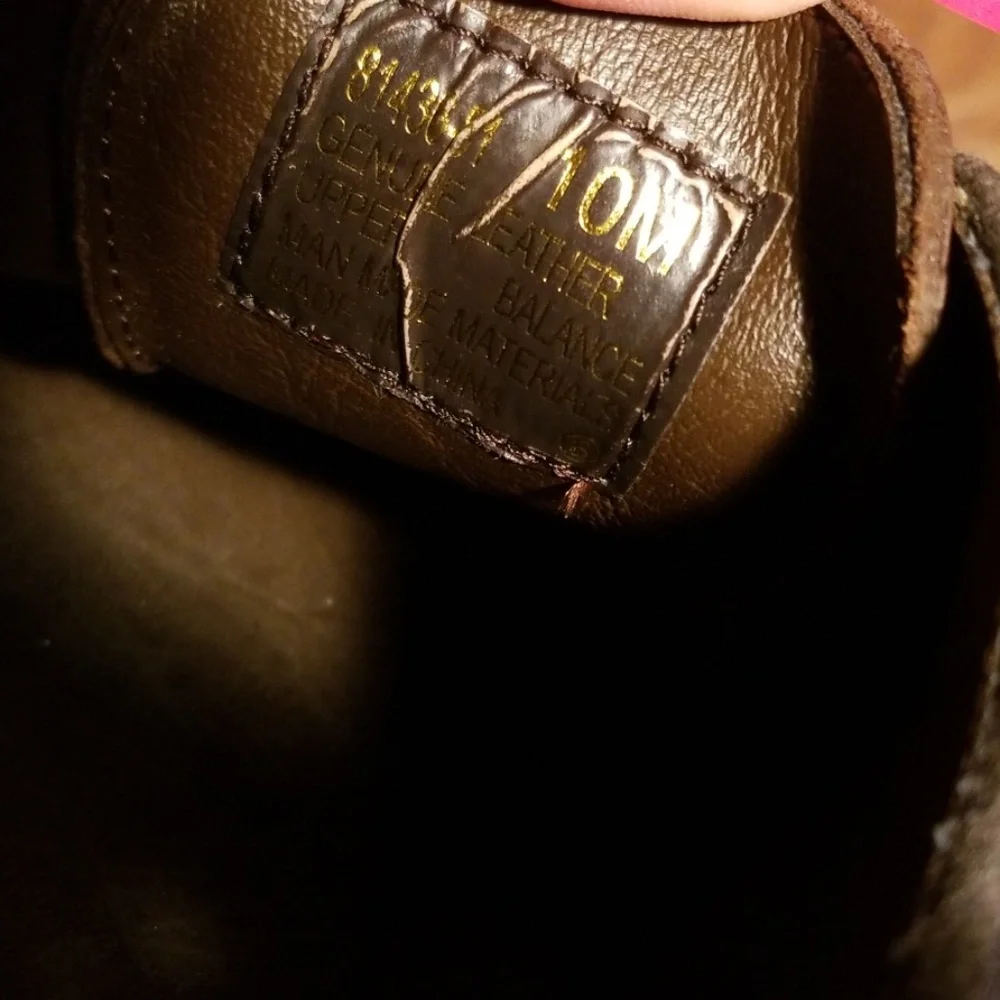 Nunn Bush new leather